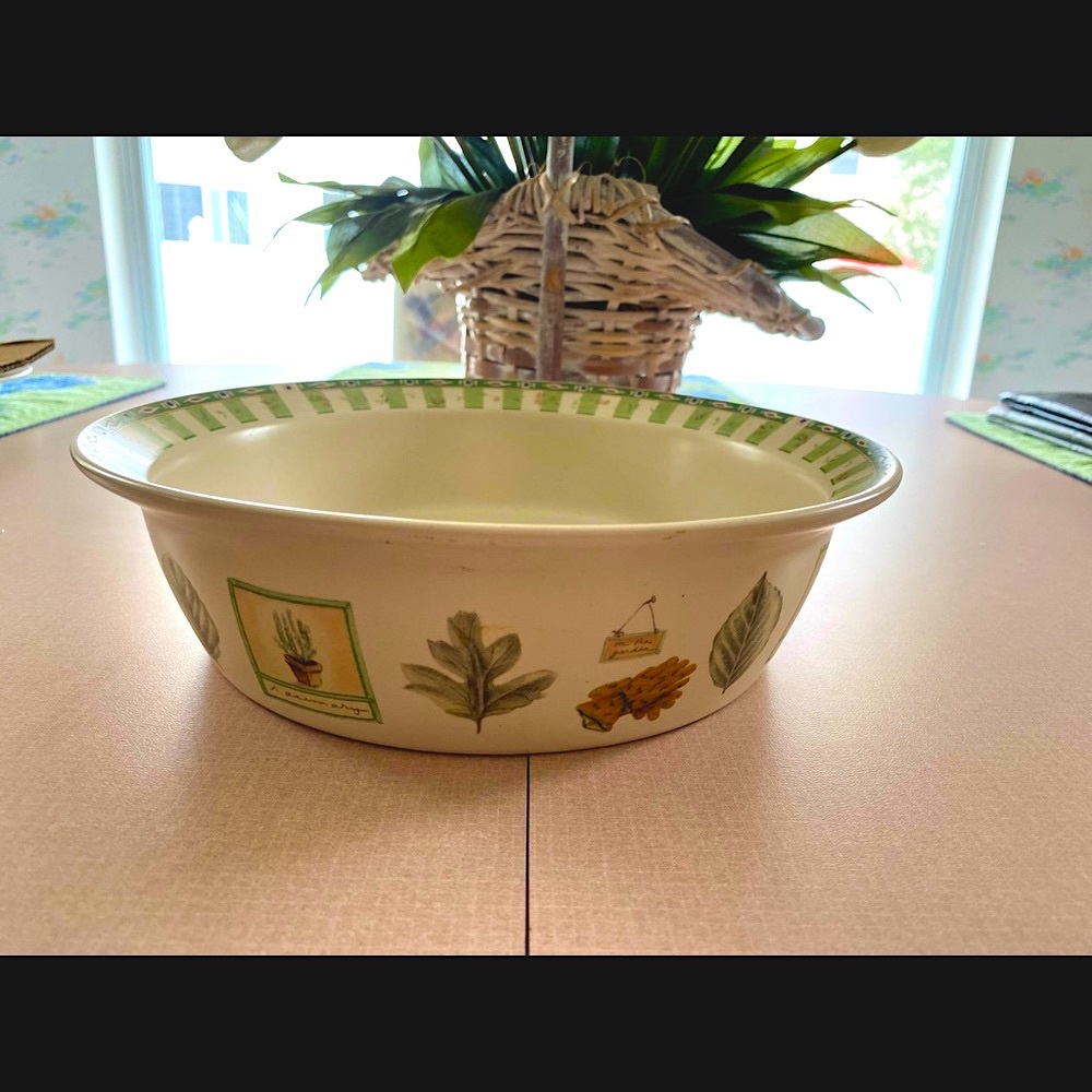 Pfaltzgraff Naturewood Round Vegetable Bowl 9”